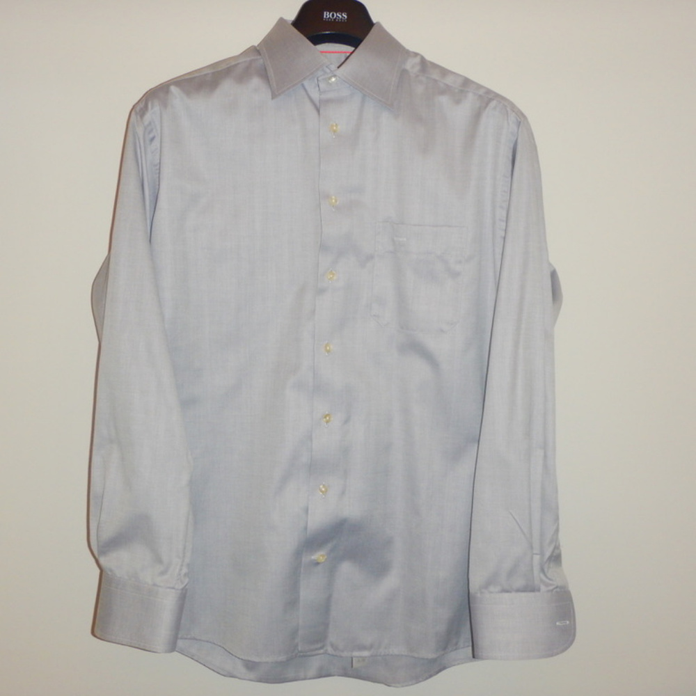 ETON Light Gray Dress Shirt